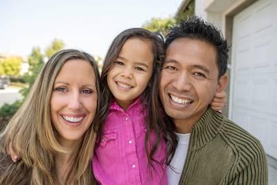 young family at the dentist in highgate hill