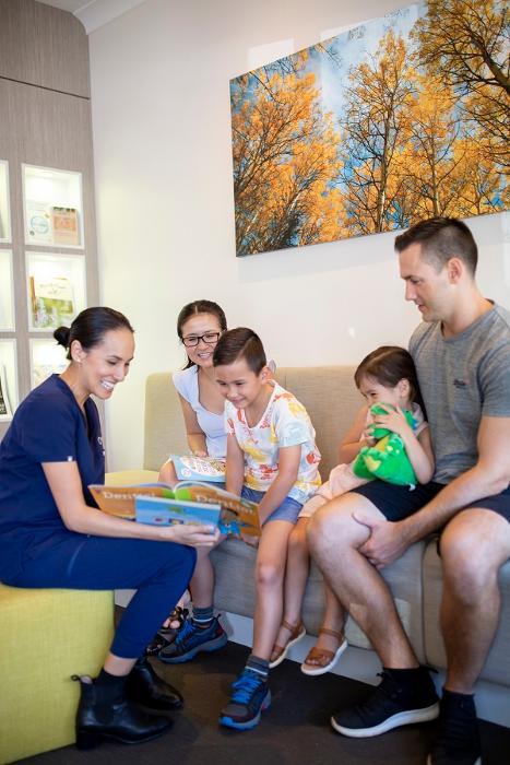 children at be well dental in highgate hill
